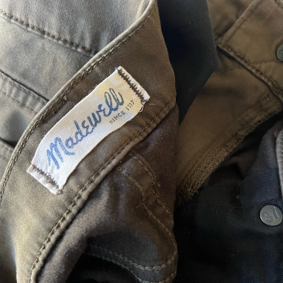 Madewell Dark Olive Green Skinny Skinny Pants - Picture 4 of 5